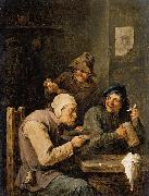 David Teniers the Younger The Hustle-Cap oil painting